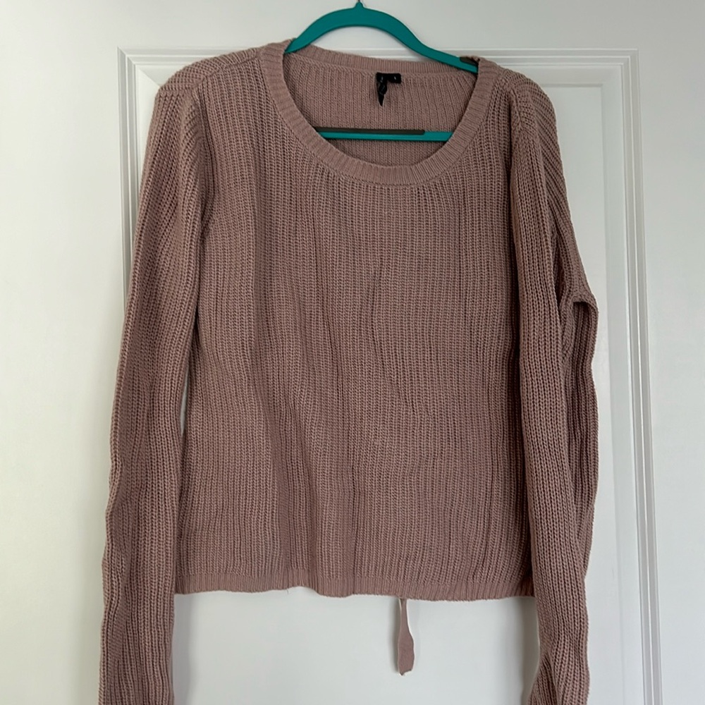 Pink Sweater